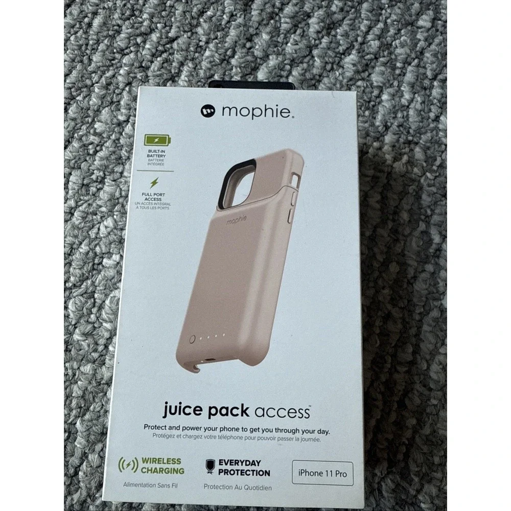 Mophie Juice Pack Access Wireless Charging Battery Case For iPhone 11 Pro - Pink